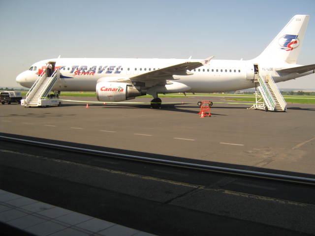 před odletem do Antalye